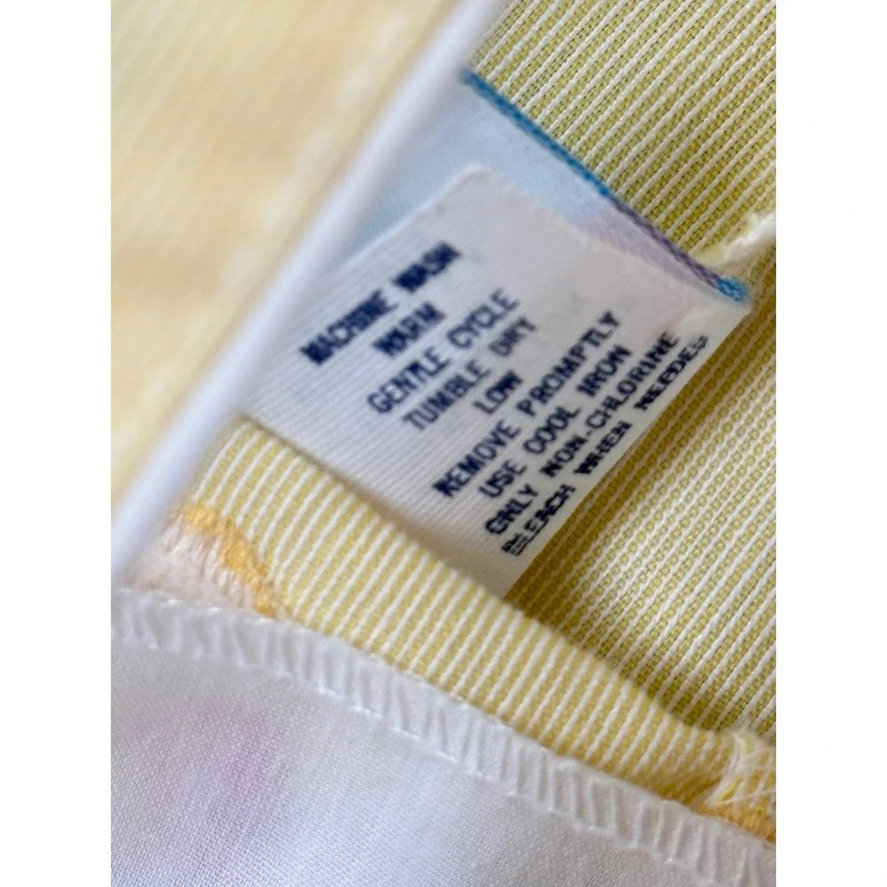 Toddle Tyke Vintage Yellow Corduroy Train Overalls Baby 6 Months Made in USA